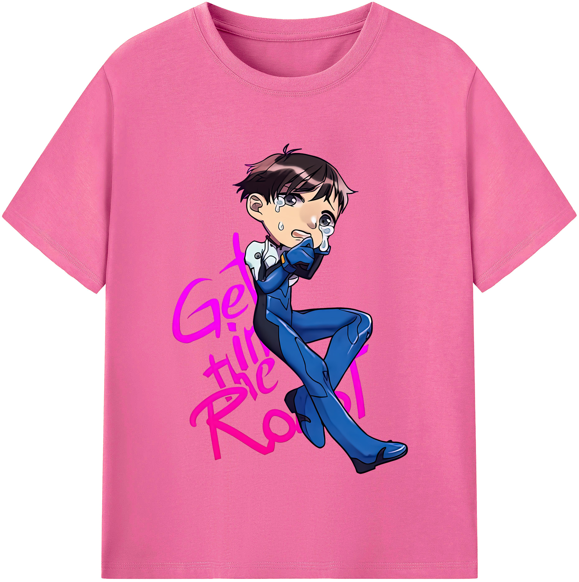 （画像用） EVA 新世紀エヴァンゲリオン レディースカジュアルプリントTシャツ（綿100％）